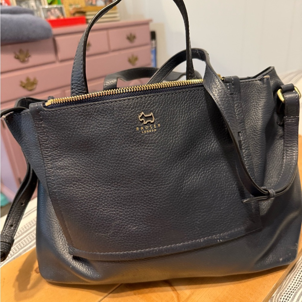 Radley London Black Leather Satchel